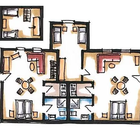 Alter Fischerhof 公寓
