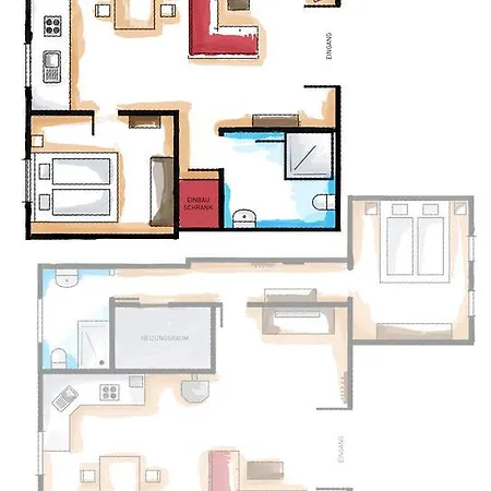 Alter Fischerhof Apartment Malchow (Mecklenburg-Vorpommern)